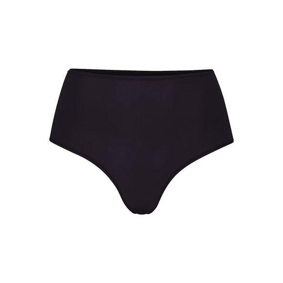 Skims Fits Everybody High Waisted Thong Onyx Size XL - Picture 1 of 9